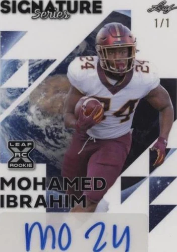 2023 Leaf Signature Series Mohamed Ibrahim #BA-MI1