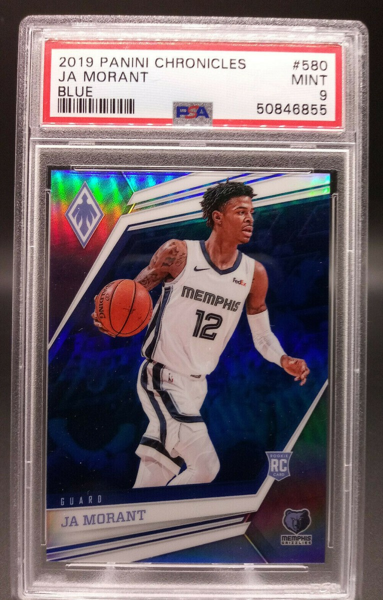 2019 Panini Chronicles JA Morant Phoenix Blue Prizm Refractor /99 