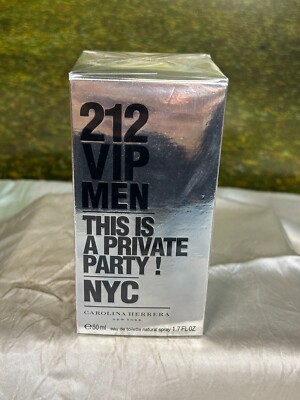 CAROLINA HERRERA 212 VIP MEN THIS IS A PRIVATE PARTY