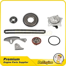 Timing Chain Kit Water Pump Thermostat Fit 01-03 Chrysler Voyager Dodge Caravan