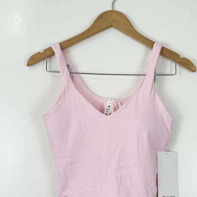 NWT Lululemon Align Cropped Tank Top Strawberry Milkshake