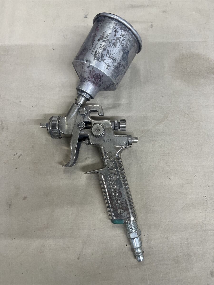 SATA minijet HVLP Gray With Cup | eBay SATA minijet HVLP Gray With Cup | eBay