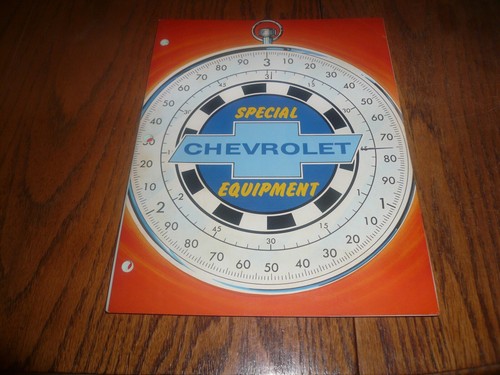 Chevrolet Sonderausstattung Prospekt Datenpaket 1972 - Oldtimer