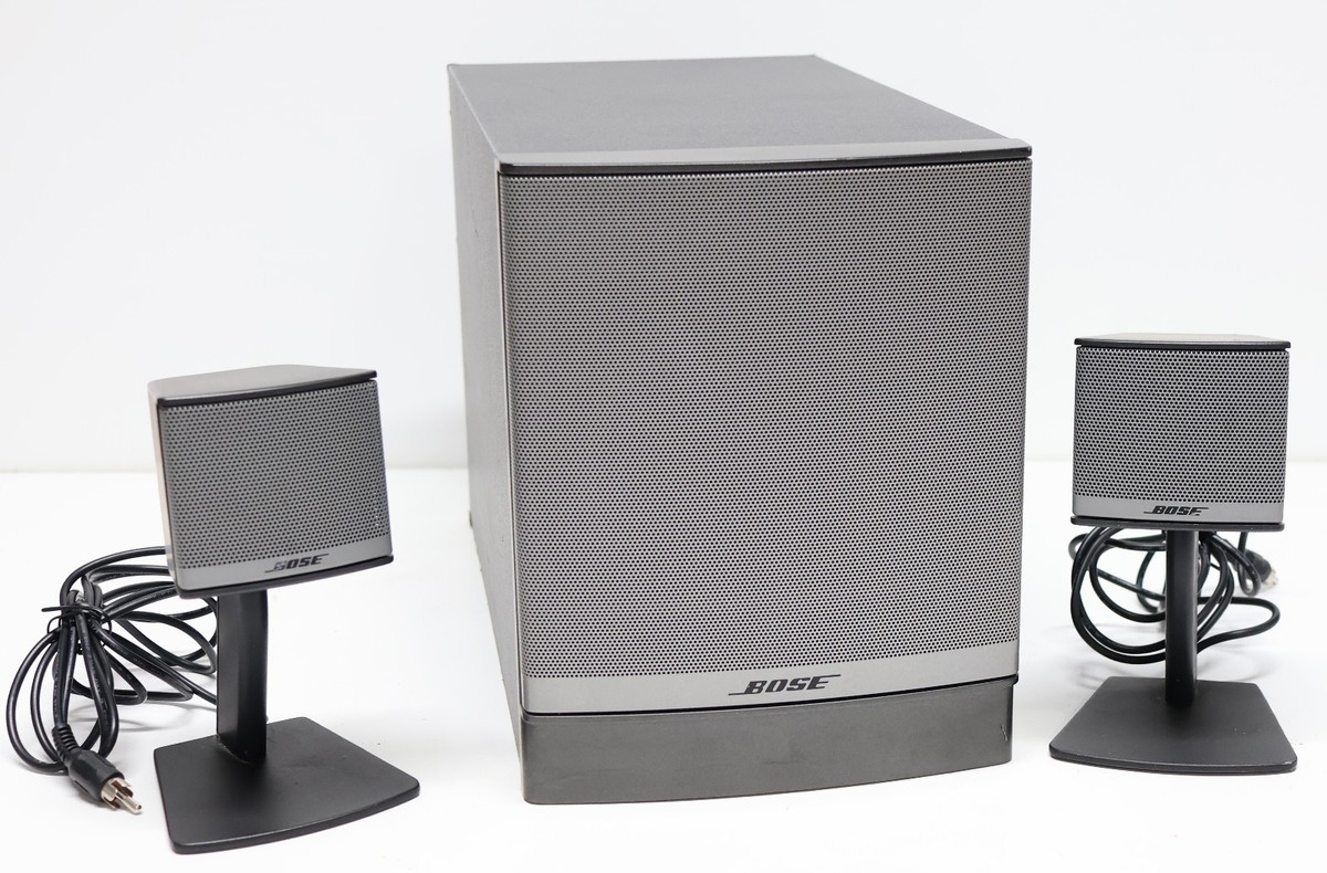 Bose Companion 3 Series II Multimedia Speaker System - NO VOLUME