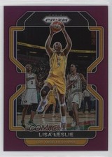 2022 Panini Prizm WNBA Purple Prizm 71/99 Lisa Leslie #60 HOF 11ba