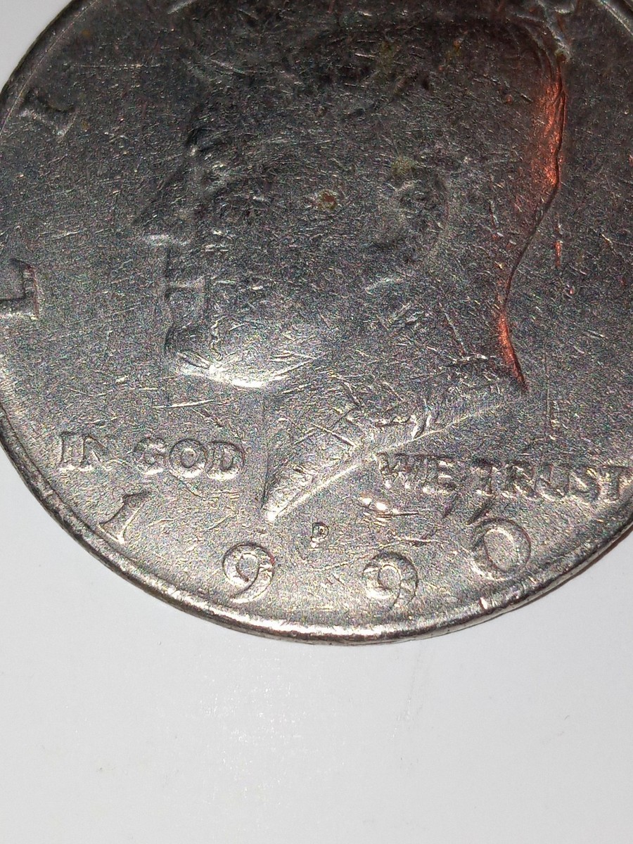 1990-P Kennedy Half Dollar No FG ERROR | eBay