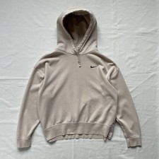 Felpa con cappuccio oversize Nike NSW da donna Trend Oatmeal taglia XL