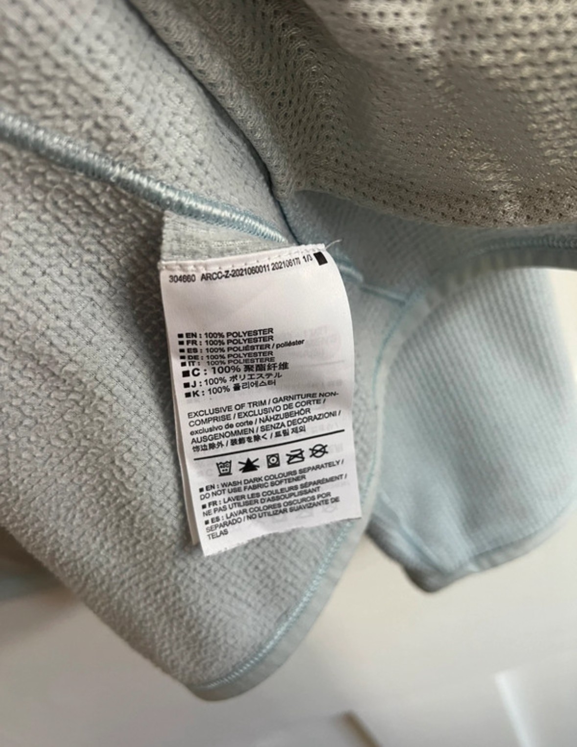 Arc'teryx Delta LT Fleece (Ether Light Blue) (S)