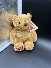 Dakin CUDDLES Brown Teddy Bear 14" With Dakin Tags On The Bear