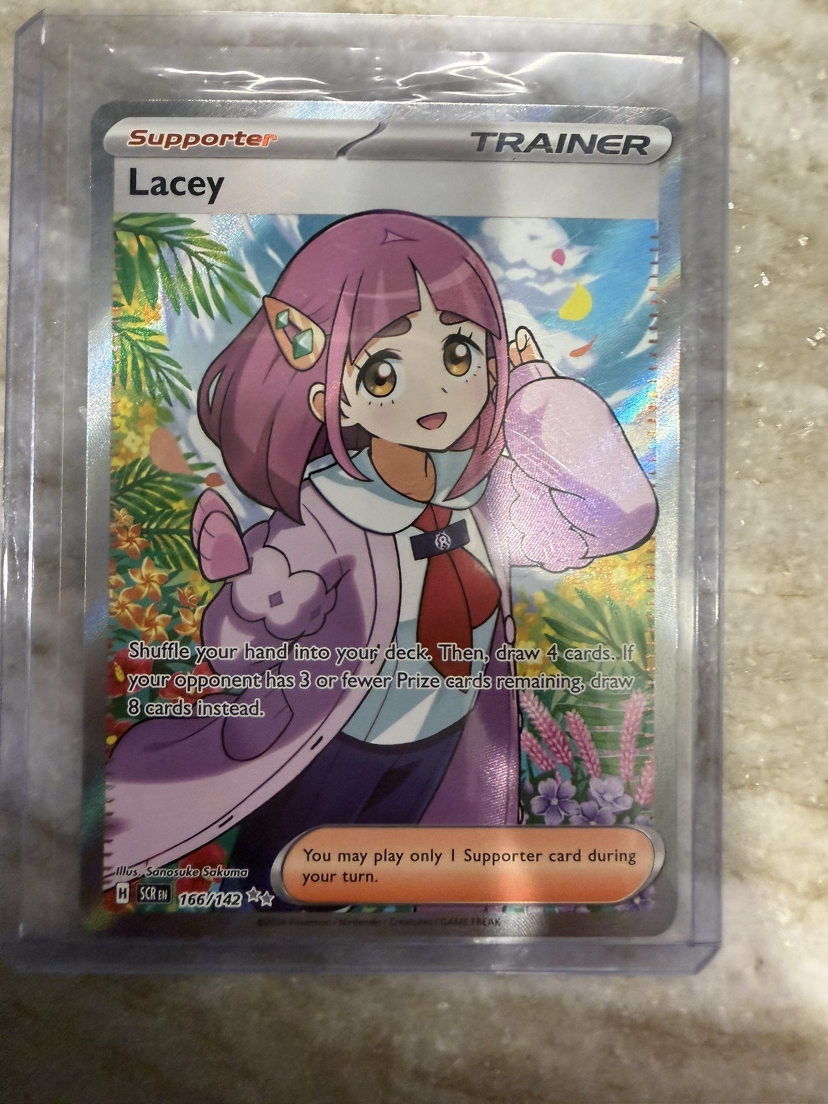Lacey 2024 Scarlet & Violet: Stellar Crown #166/142 Ultra Rare (Full Art) Price Guide - Sports Card Investor Lacey 2024 Scarlet & Violet: Stellar Crown #166/142 Ultra Rare (Full Art) Price Guide - Sports Card Investor