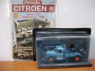 Collection Utilitaires CITROËN N°22 l'U 23 Dépanneuse 1953 avec sa revue - Photo 1/3
