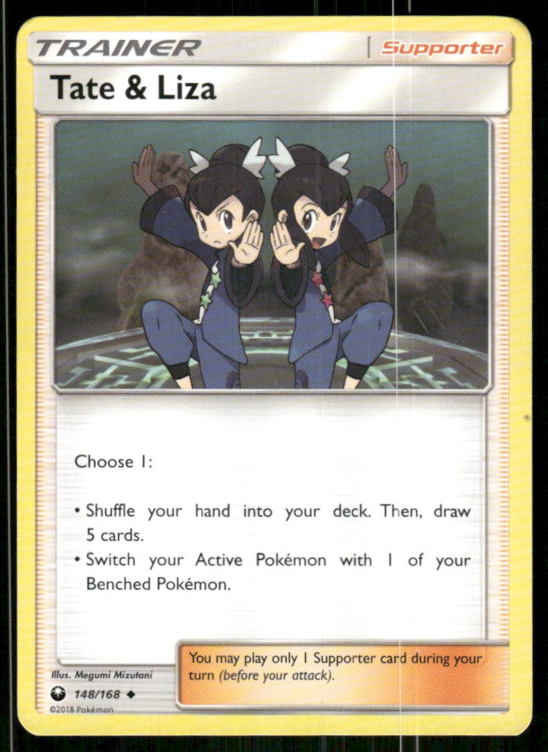 Tate & Liza 148/168 Uncommon Celestial Storm Pokemon MP