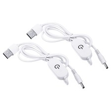 USB to DC Extension Cable with Switch Dimmer Controller and LED Indicator