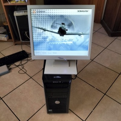 PC DELL OptiPlex 760 Windows XP Retro Gaming CAD Industrie Seriell Parallel