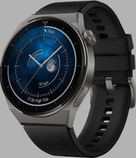 +++ Huawei Watch GT3 Pro 46 mm grigio titanio - cinturino elastomero nero 4 GB + NUOVO +++