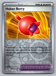 Haban Berry 111/131 Prismatic Evolutions Reverse Holo
