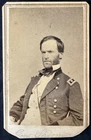 CDV of Civil War Gen. William T. Sherman, by E. & H.T. Anthony w/tax stamp