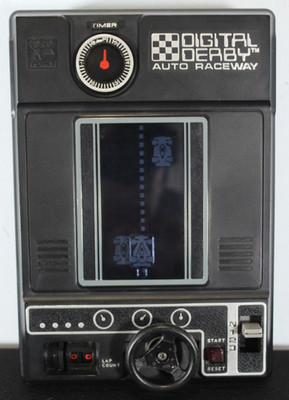 1978 Vintage TOMY Digital Derby Auto Raceway Arcade Handheld Game | eBay