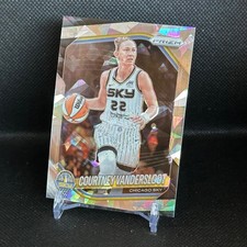 Courtney Vandersloot Chicago Sky - #124 Ice - 2025 Panini Prizm WNBA Prerelease