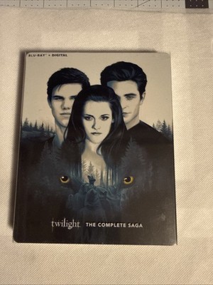 TWILIGHT The Complete Saga Blu-ray  5 Disc Set - HTF Rare OOP