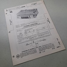 Willys Manual 12bw Automobile Am Receiver 1962 Photofact Folder Illustrated Willys Manual 12bw Automobile Am Receiver 1962 Photofact Folder Illustrated