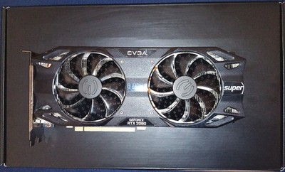 EVGA GeForce RTX 2080 SUPER  8 GB GDDR6 mit neuer Wärmeleitpaste.