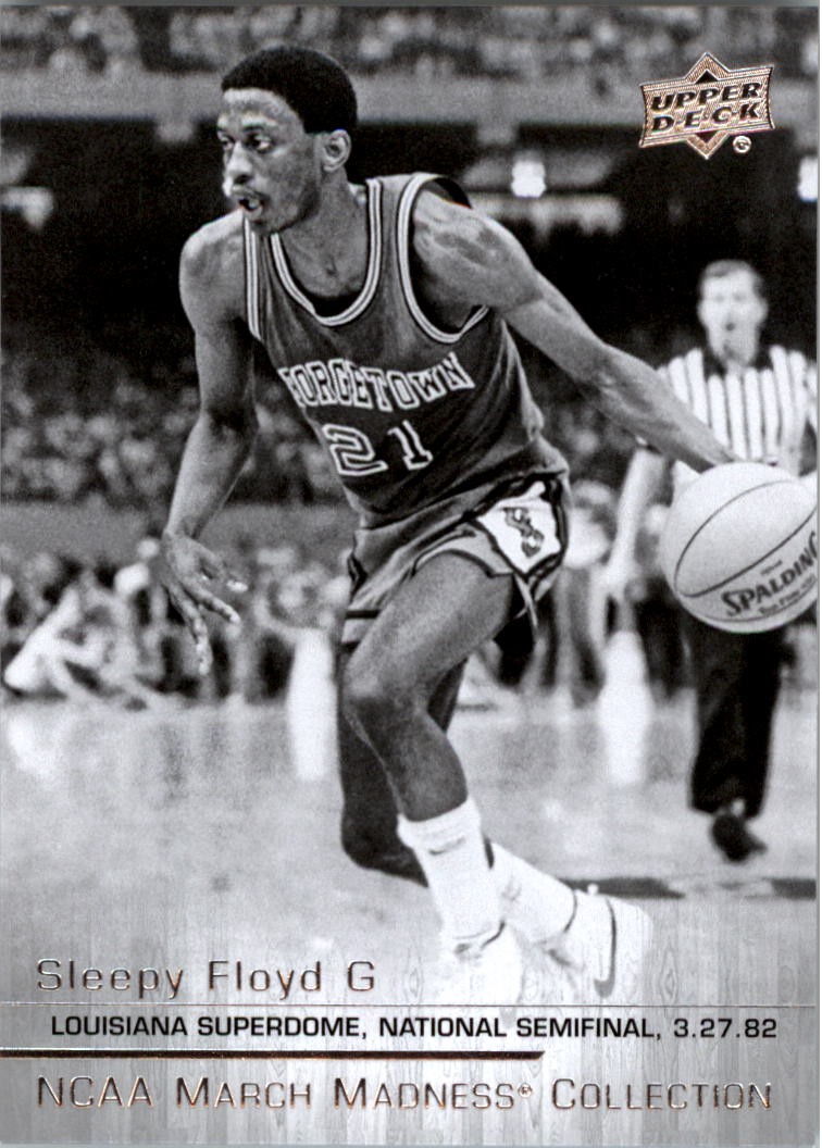 2014-15 Upper Deck March Madness Collection #SF1 Sleepy Floyd SP - BSK