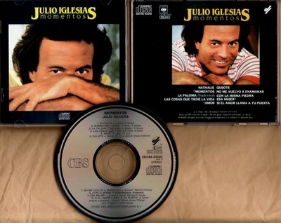 JULIO IGLESIAS   MOMENTOS   CD (JAPAN) von 1982 / NO BARCODE mit 10 SONGS