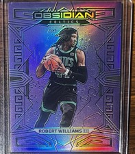 22-23 Panini Obsidian Robert Williams III #72 Electric Etch Purple Flood /49 A1
