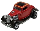Vintage Hot Wheels Red 1934 Hot Rod Coupe Hi-Rakers Hong Kong 1/64 Diecast Car