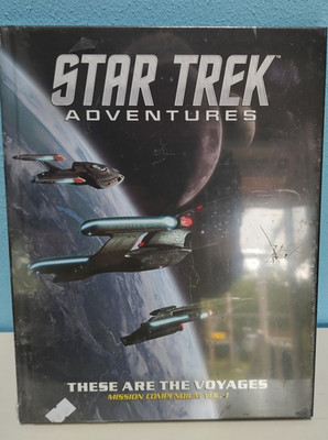 Star Trek RPG These Are The Voyages - Volume 1 | Role Playing Game | English