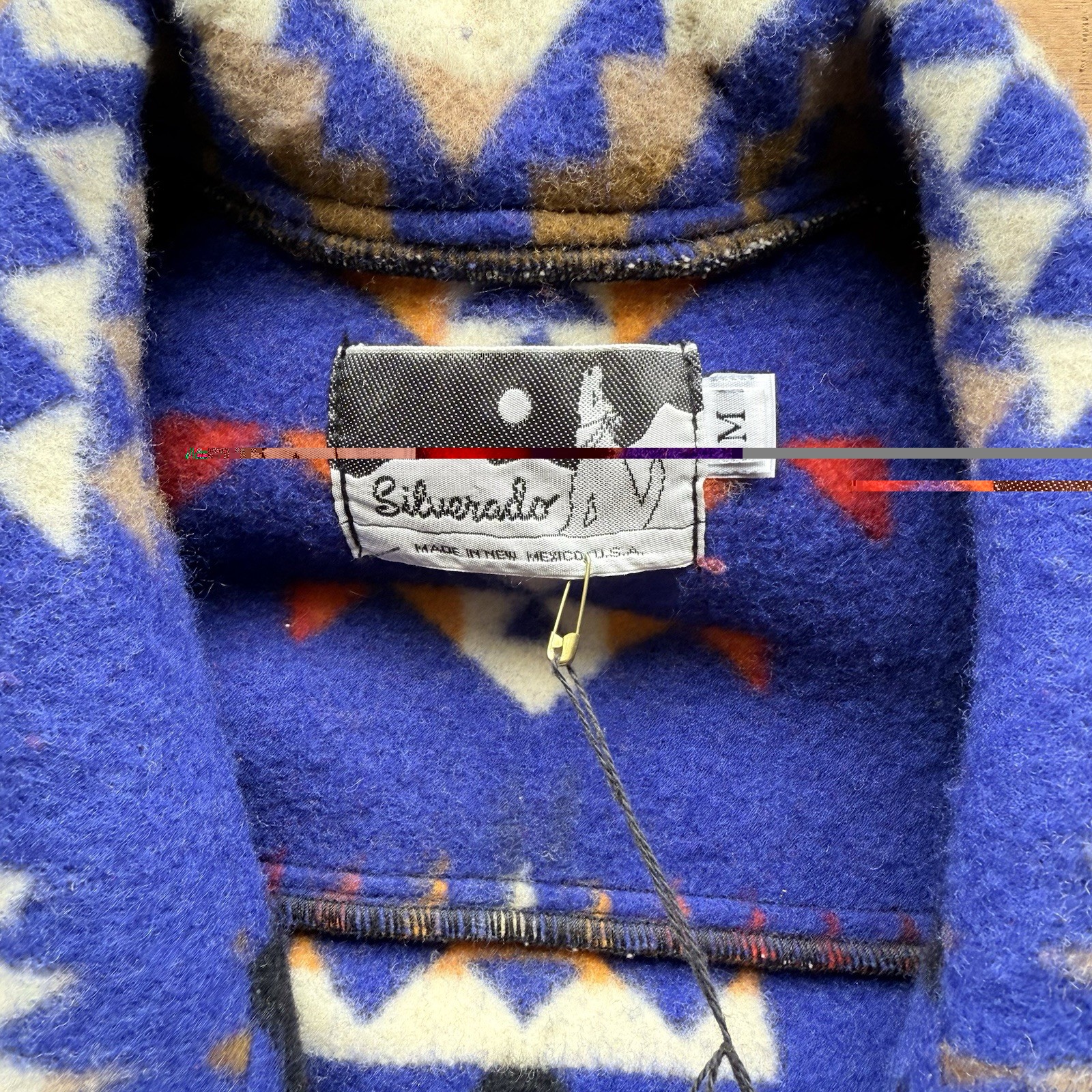 Womens Silverado Pendleton Chief Joseph Blanket Jacket Size M High Grade Blue image 3