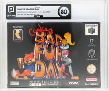 Conkers Bad Fur Day NiB Pixel 80 *Nintendo 64...