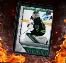 2020-21 Upper Deck Jake Oettinger Young Guns Retro 2005-06 Tribute (A) Rookie