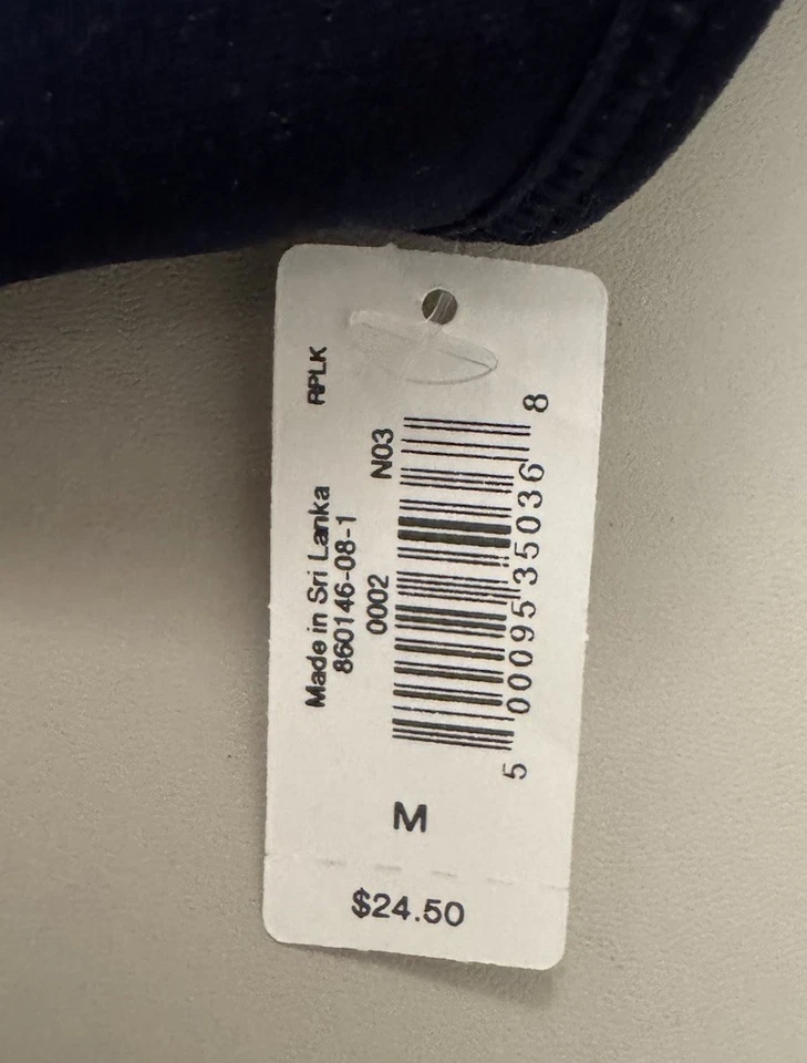 Gap тела твердого бесшовный без подкладки бюстгальтер женщин темно-синий размер средний новый с Ярлыками - Изображение 4 из 4