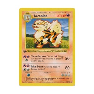 Arcanine Shadowless | eBay