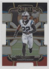 2023 Panini Select Concourse Black & Red Prizm Die-Cut Jammie Robinson #15 1a11