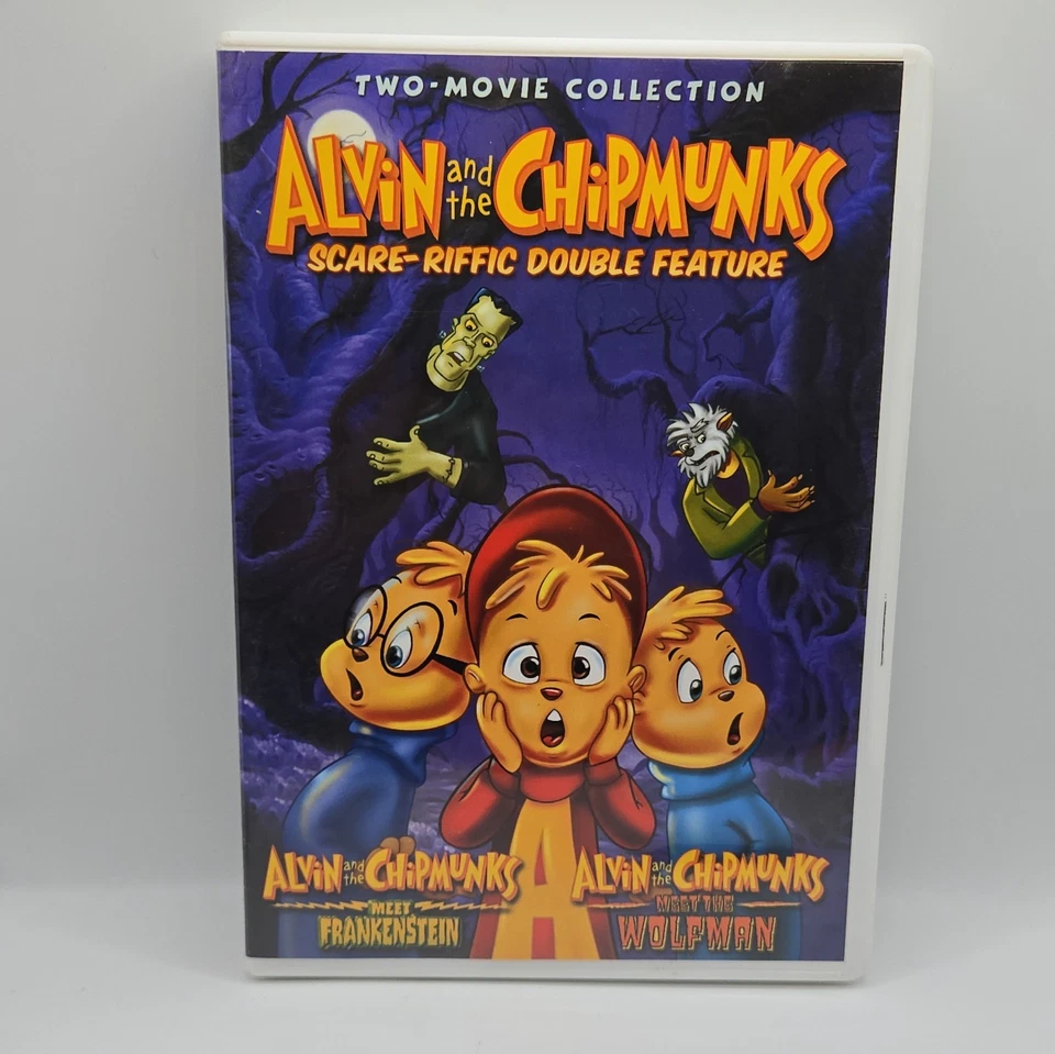 Alvin and the Chipmunks - Scare-riffic Double Feature (DVD, 2007) - Image 2 of 4