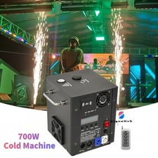DJ Stage 700W Sparkler Fireworks Effect Machine Wedding Party DMX512 Cold Spark