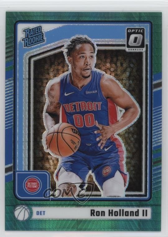 2024 Donruss Optic Rated Rookie Green Hyper Prizm /249 Ron Holland II #291 1an8