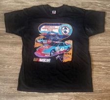 VTG 1992 NASCAR Richard Petty Fan Appreciation Tour T Shirt Sz XL  Black