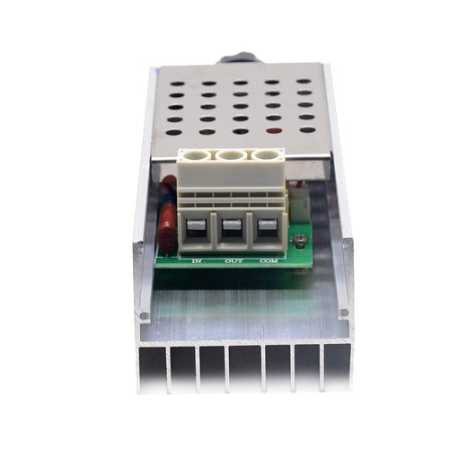 ® AC 110-220V 10000W SCR Motor Speed Controller Volt Regulator Dimmer Thermostat - Picture 2 of 5