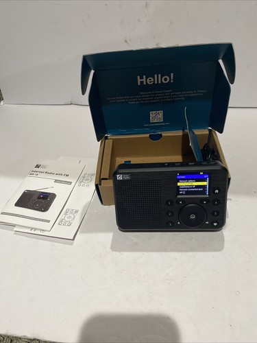 Ocean Digital WR-18 tragbares Hand-Internetradio, UKW, Bluetooth Lautsprecher,