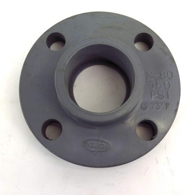 ChemKor Schedule SCH 80 Solid Flange 2'' CPVC F1970