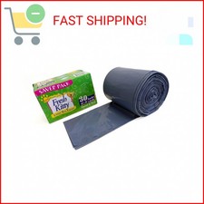 30 Count Fresh Kitty Litter Box Liners Super Thick, Durable, Easy Clean Up Jumbo