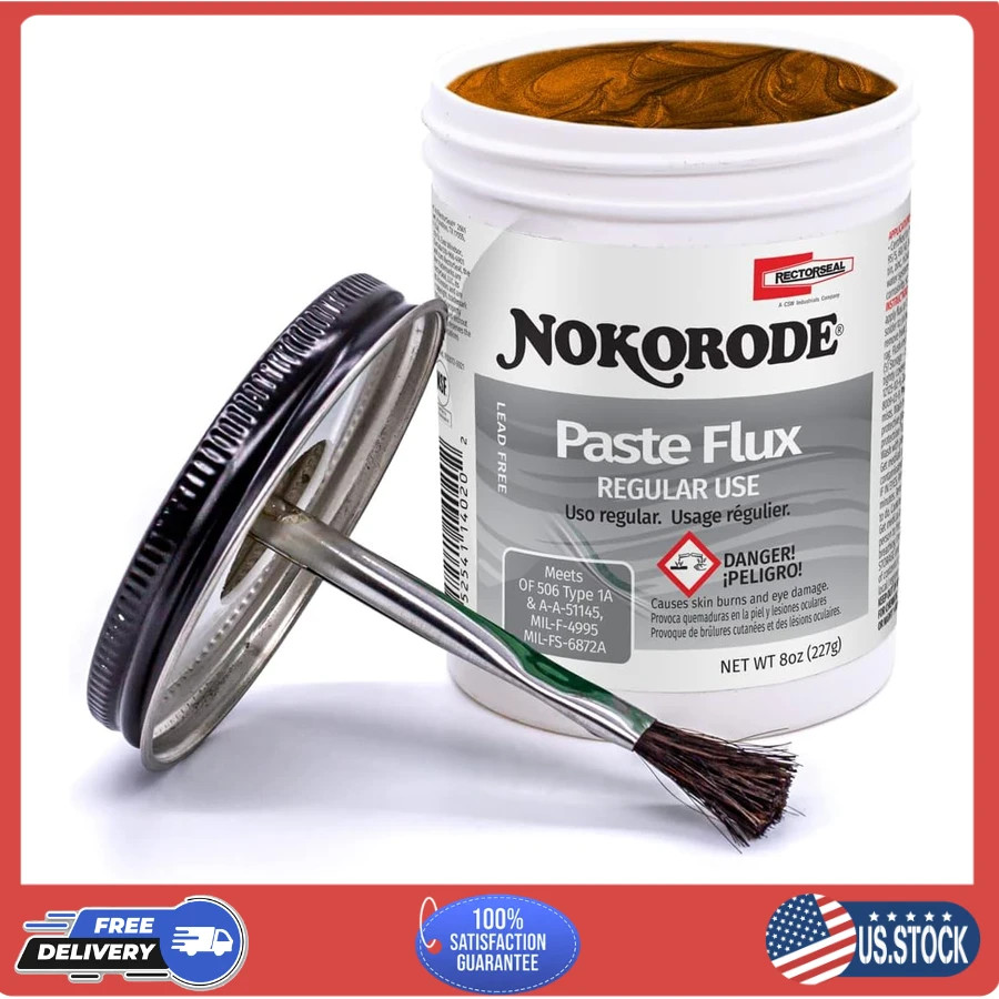 RectorSeal Nokorode 14020 Plumbing Paste Flux 8 oz