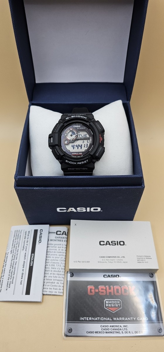 CASIO G-SHOCK MUDMAN GW-9300 マッドマン　箱入り G-Shock Madman Gw-9300 Digital Quartz Men Casio Gshok Mudman