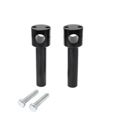 CNC Motorcycle 1'' 25MM Handle Bar Risers Clamps Mount Fit For Harley Sportster