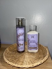 Bath and Body Works Lovely Dreamer Fine Fragrance Mist And Body Cream