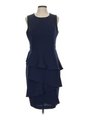 Eliza J Women Blue Cocktail Dress 12
